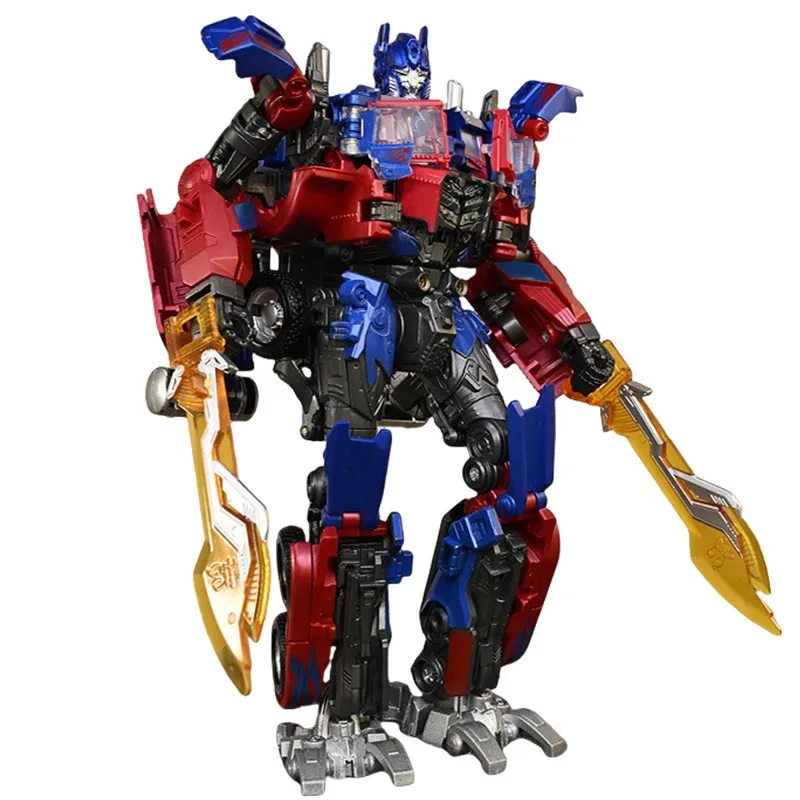 NEW Transformation Robot Toys Optimus Prime‌ Commander Action Figure Model Deformation Truck Head Alloy Edition Robot Cars OP