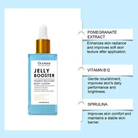 Lotion pour le corps de récupération de pigments de Booster de gelée, sérum éclaircissant visuel de Nicotinamide, hydratant de hydratation, estompe les taches foncées 4