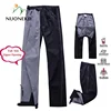 NUONEKO Summer Waterproof Hiking Pants Mens Side Open Zipper Hard Shell Loose Outdoor Quick Dry Climbing Trekking Camping Pants 1