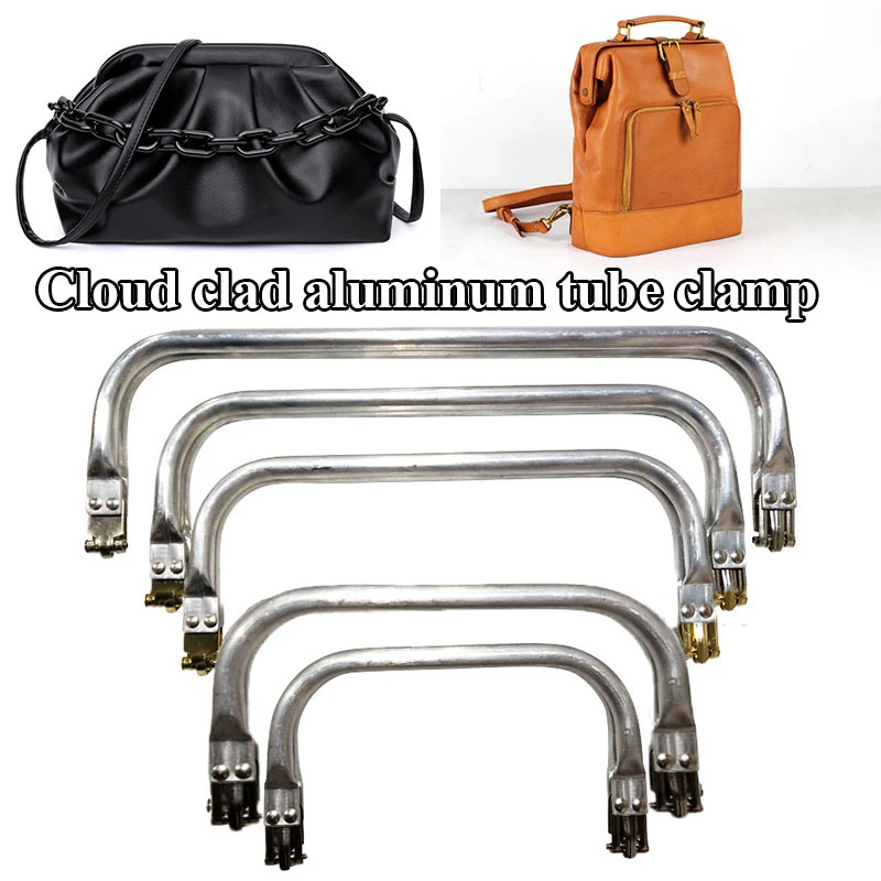 

1pc Square Metal Frame For Purse Handle Antique Bronze Flower Bud Head Purse Frame Handle DIY Bag Accessories Bags Hardware New