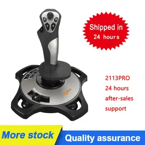 Flight Stick-mando de PXN-2119PRO para videojuegos, controlador de doble  vibración para PC/PS4/XBOX, Microsoft Flight Simulator 2022