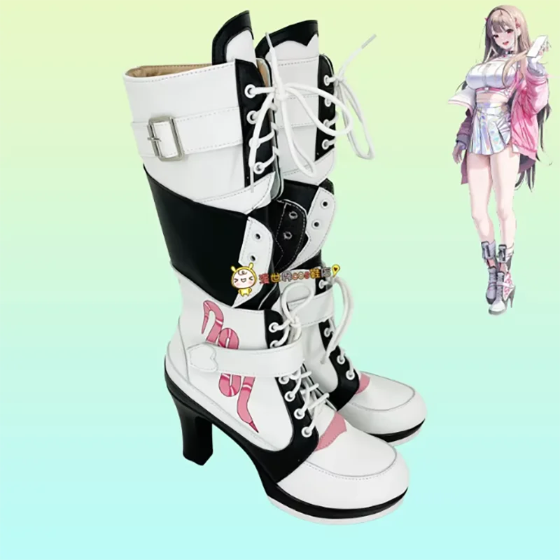 

Game NIKKE：The Goddess of Victory Viper Cosplay Shoes Women High Heels Anime Viper Boots for Party Halloween