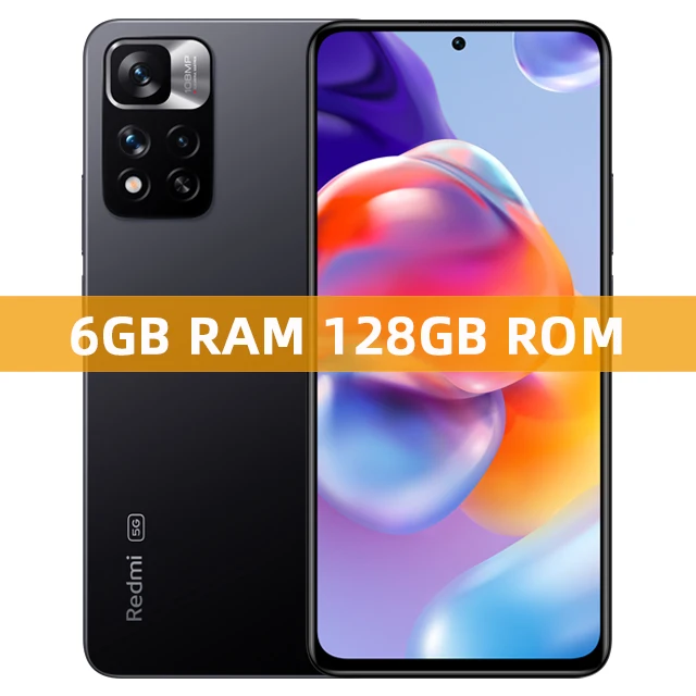 Global Version Xiaomi Redmi Note 11 Pro+ 5G Plus Smartphone Dimensity 920 120W HyperCharge 120Hz AMOLED Display NFC 108MP Camera 5g on cell phones 5G Phones