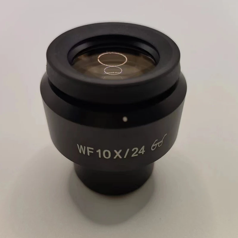 Stereoscopic Microscope Eyepiece WF10X/24 High Eyepoint Wide Angle Adjustable Field of View 30MM Mounting Interface stereoscopic microscope eyepiece
