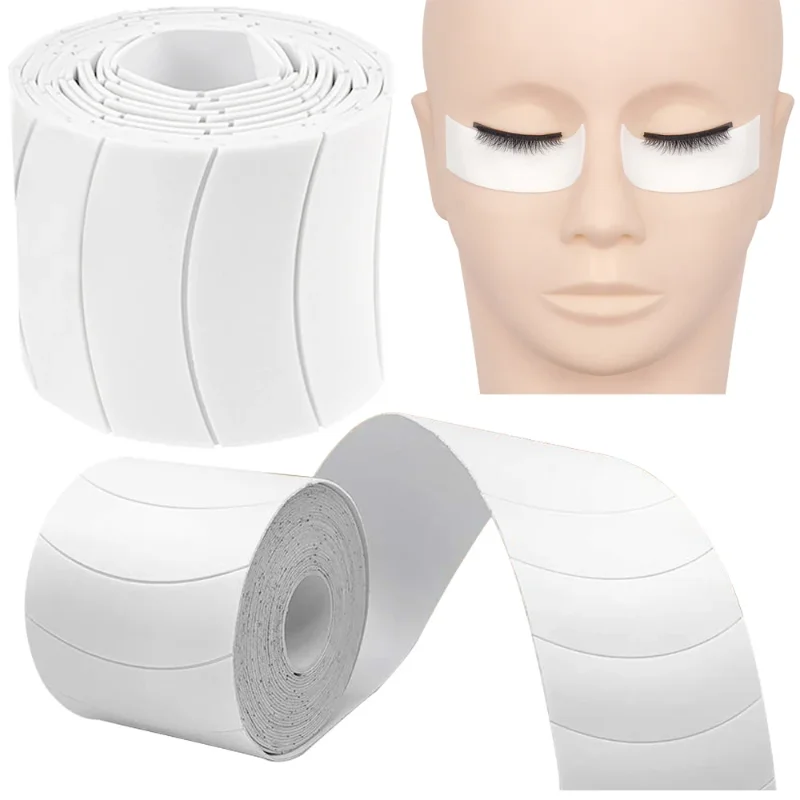 Eyelash Accessories 110Pcs/Roll Eye Tapes Under Eye Patches Foam Eyelash Gel Pads Adhesive Tape Eyelash Extension Stickers Eyepad Makeup