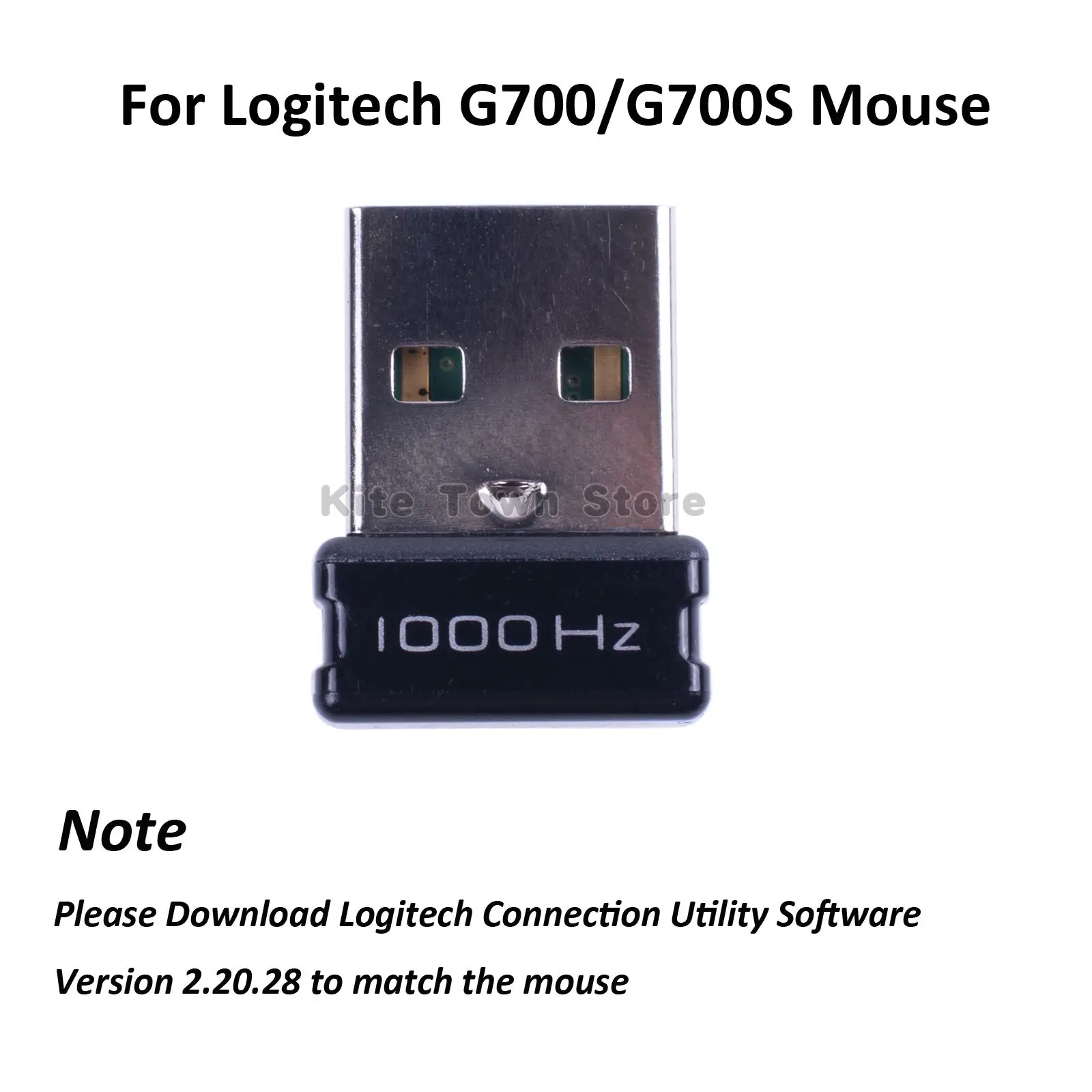 Receptor de Mouse Usb Dongle Signal Adaptador para Logitech G700 Mouse sem Fio para Jogos G700s 1000hz Novo