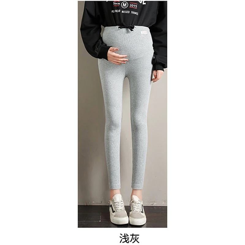 Ribbed Leggings For Pregnant Women Maternity Leggings 1823