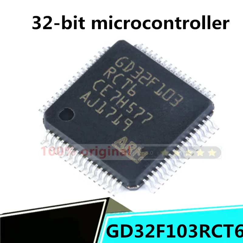 

brand 5 original chips GD32F103RCT6 LQFP-64 32-bit microcontroller chip