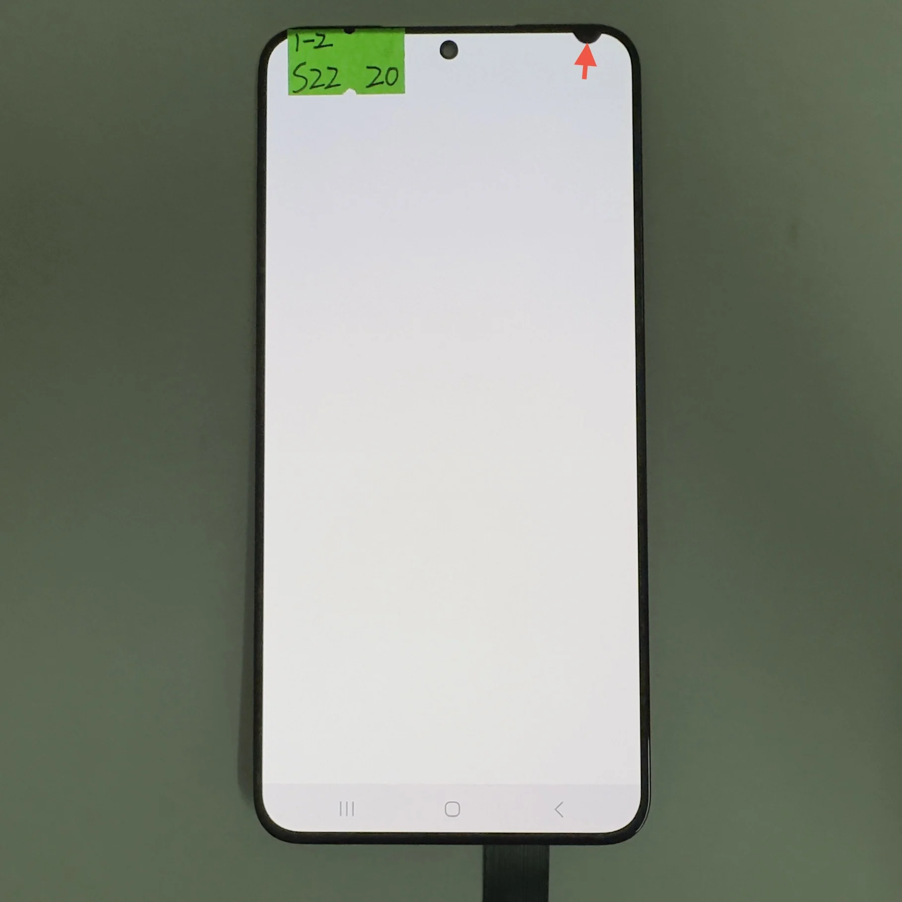 

Free shipping 100% original Samsung Galaxy S22 SM-S901N S901F S901F S901B/D/S display screen 6.1 inches