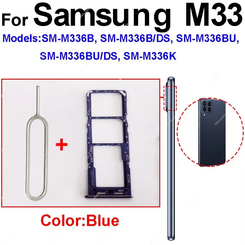 Universal Sim Card Tray Holder and Card Slot Reader Adapter Replacement Repair Part