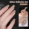 UR SUGAR 15ml Sliver Reflective Nail Gel Polish Shining Glitter Semi Permanent Soak Off UV Gel Sparkle Effect Nail Art Manicure 4