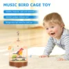 Toy For Kids Fake Bird Cage Unique Singing Simulation Plastic Acoustic Interactive Small Toys 3