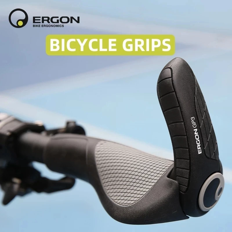 Mountain Bike Handlebar Grips Bicycle Bar End Mount Clamp Ergon
