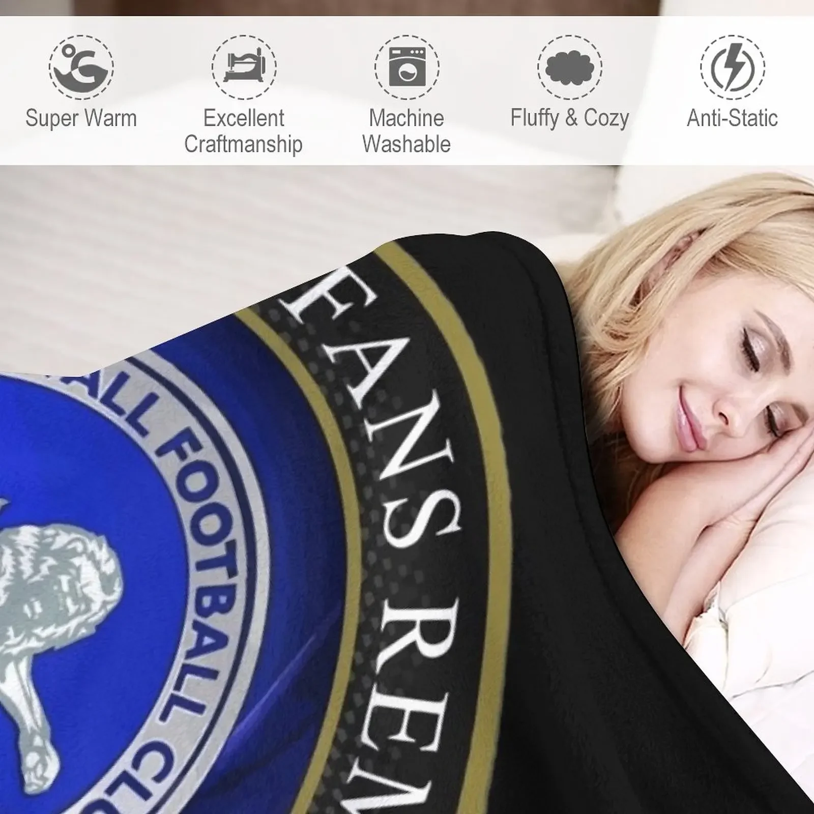 Millwall Fans Remember Throw Blanket Decorative Blankets Blankets For Baby blankets and throws 4
