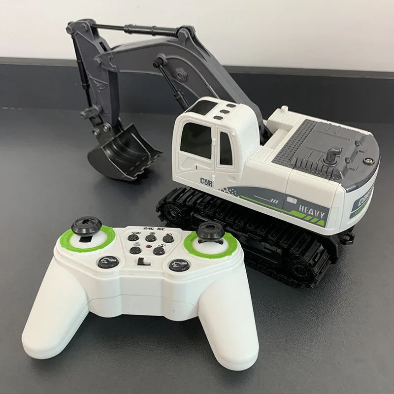 1/24 Scale RC Dump Truck and Excavator Toy 11 Channels Lights  Horn Sounds Perfect Kids Birthday Gift 5