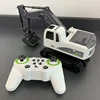 1/24 Scale RC Dump Truck and Excavator Toy 11 Channels Lights  Horn Sounds Perfect Kids Birthday Gift 5