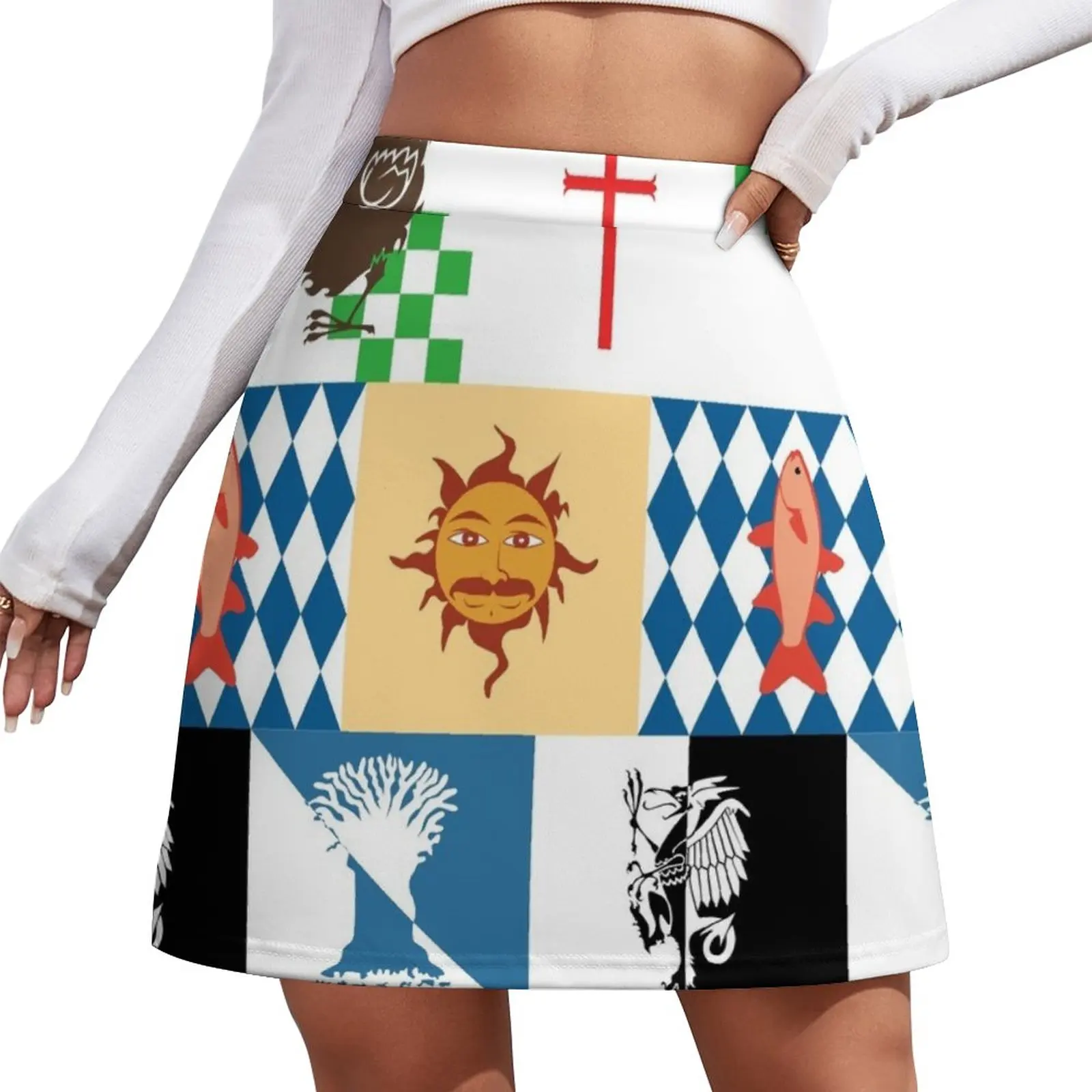 Knights from the Round Holy Grail Tabel Mini Skirt elegant skirts for women Female dress sexy short mini skirts Woman clothing the woman from uruguay