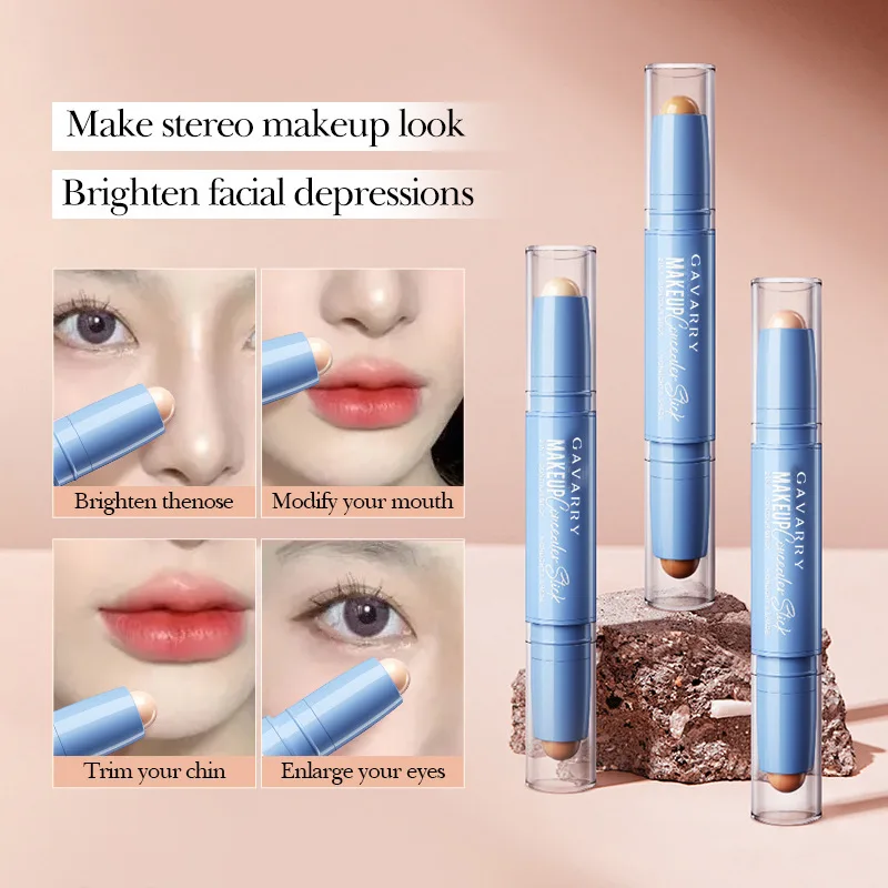 Face Foundation Concealer Pen Long Lasting Dark Circles Corrector Contour Concealers Stick Cosmetic Makeup 3