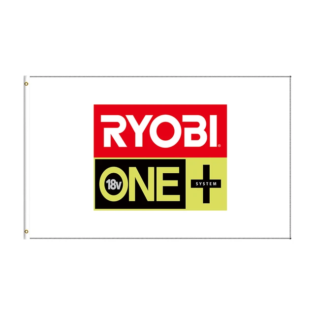 3x5 Ft Ryobi OnePlus Flag Japanese Power Tools Brand Decoration Banner