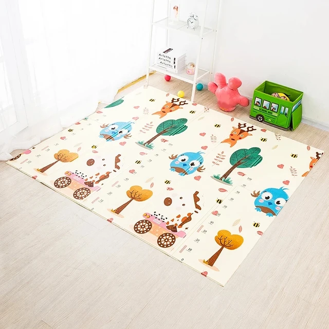 Kids Climbing Rug Gym Eduactional Games Mats Cartoon Babys Play Mat XPE Foldable Puzzle Pad Toys For Children's Pads 1