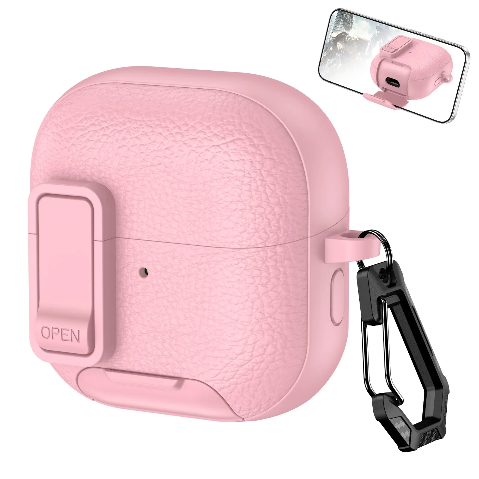 Phone Holder Case for Earclip Headphones - Bluetooth Earphones Hook Cover