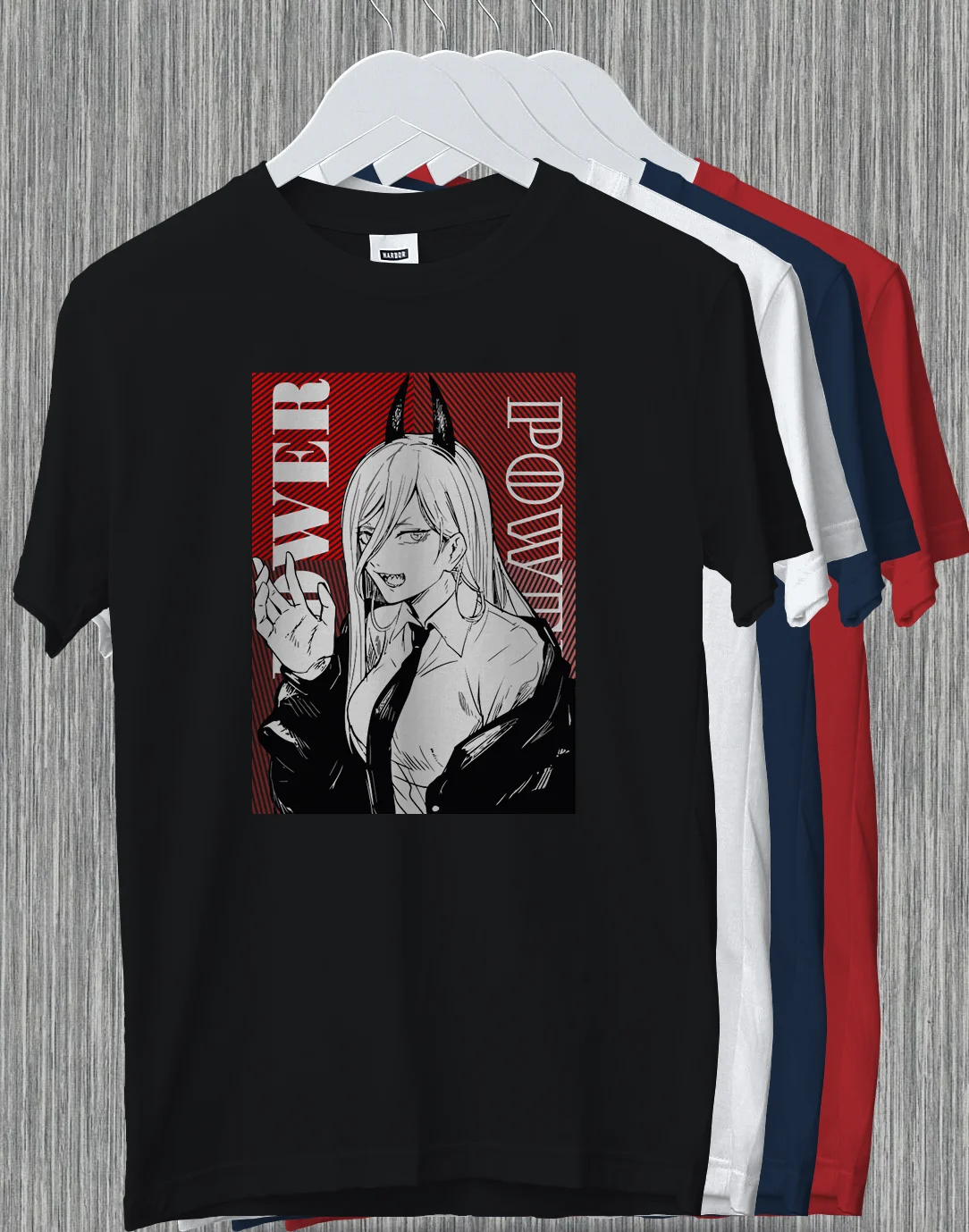 Power Chainsaw Man Blood Fiend Anime Manga Otaku Makina Denji T-Shirt Regalo Divertente