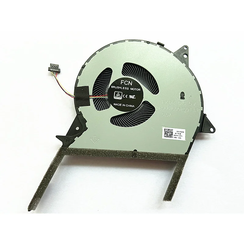 CPU Cooling Fan Original for ASUS X570 X570DD X570UD X570ZD FX570ZD FX570UD FX570DD YX570UD Laptop fan DFS661605PQ0T FKDB