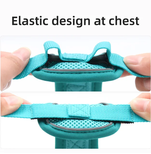 Fashion Reflective Cat Harness and Leash Sets Breathable Mesh Pet Harnesses for Small Dogs Cats Kitten Accessories collier chat 6