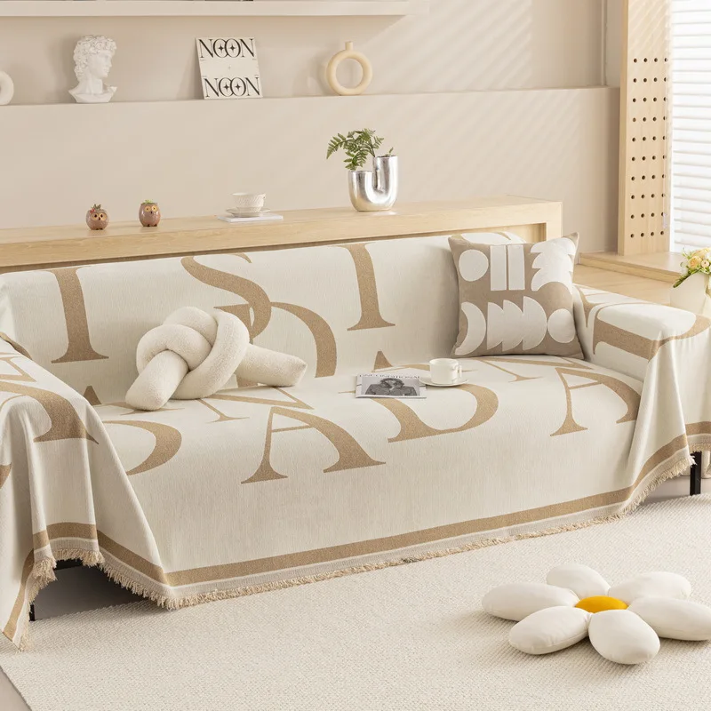 

Sofa Cover Full Cover Four-season Universal Sofa Cover Anti-cat Scratch Sofa Towel Anti-slip