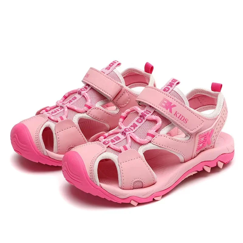 Children Sandals ULKNN BOY'S Closed-toe Sandals Summer Anti-slip Soft-Sole Young STUDENT'S Big Boy 12-Year-Old
