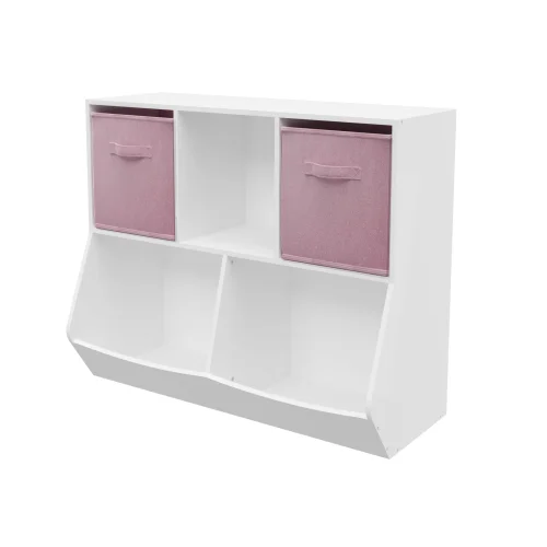 Children's Plastic and Wood Cabinet Bookshelves with Drawers and Lockers for Bedroom School Kindergarten Use