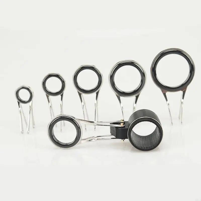 Guid Rings Fishing Rod Fishing Rod Poles Line Guides Telescoplc Stainless Steel Guide Rings ...