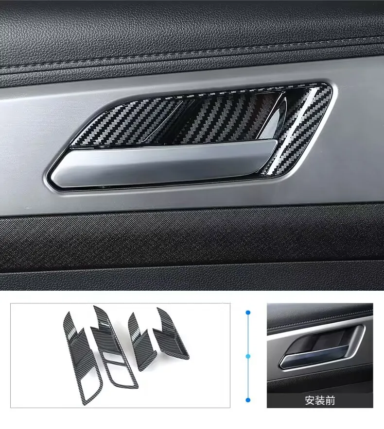 Внутренняя ручка, дверная ручка, Натяжная крышка чаши, внутренняя отделка, Стайлинг для Great Wall Cannon GWM Poer KingKong 2023 2024 Внутренняя ручка, дверная ручка, Натяжная крышка чаши, внутренняя отделка, Стайлинг для Great Wall Cannon GWM Poer KingKong 2023 2024