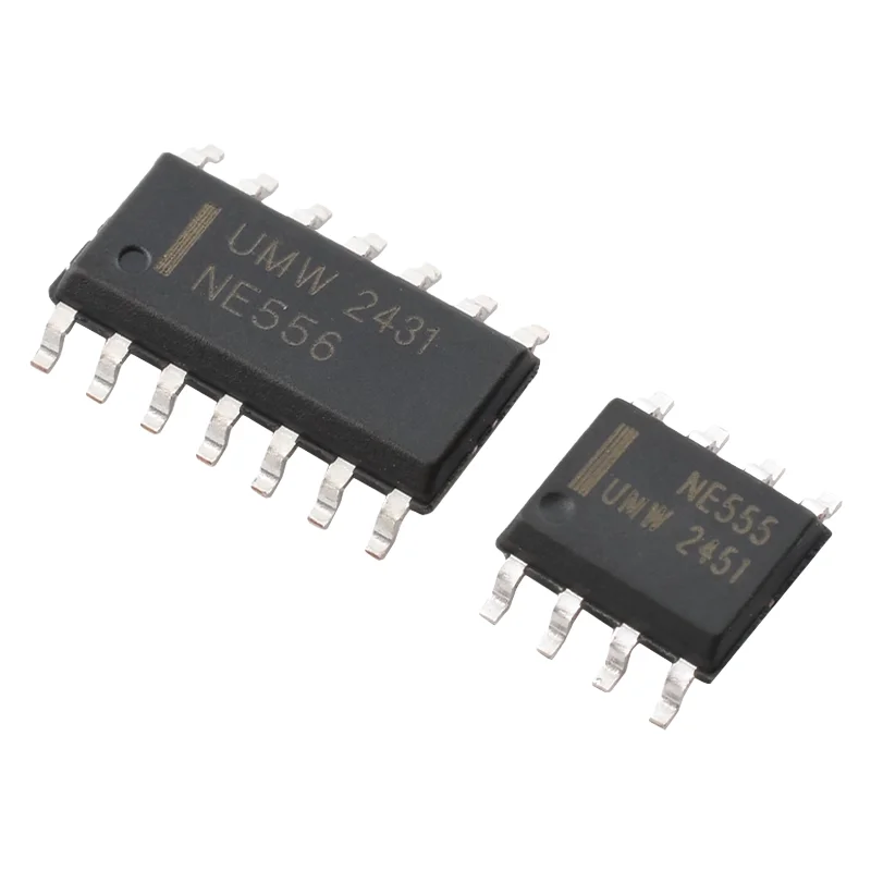 10 Stück Original UMW NE555DR NE556DR SOP-8 SOP-14 Patch-Präzisions-Timer-Chip