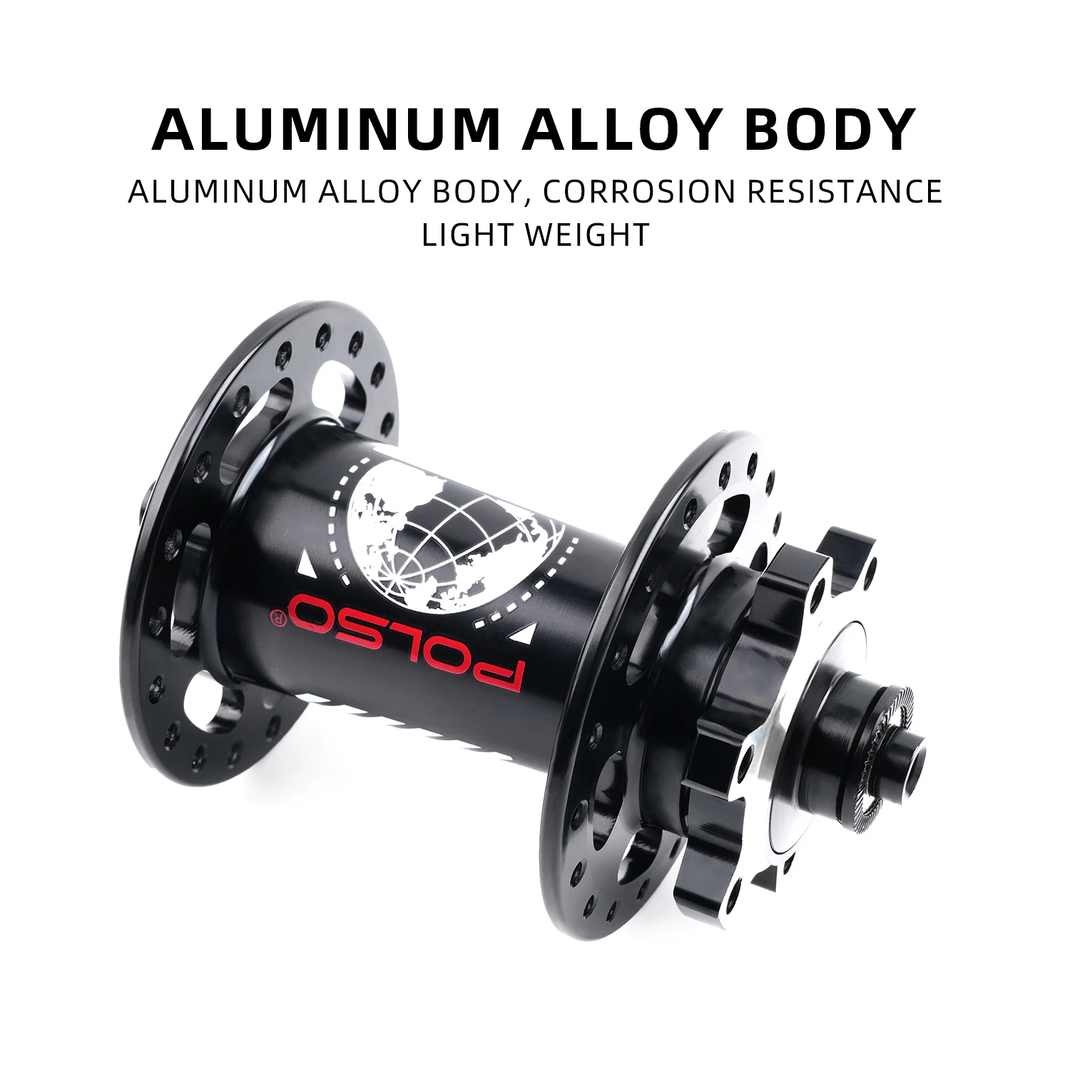 Bike Hubs 135x10mm POLSO MTB Hub QR 32H 36H Bearings 120 Clicks