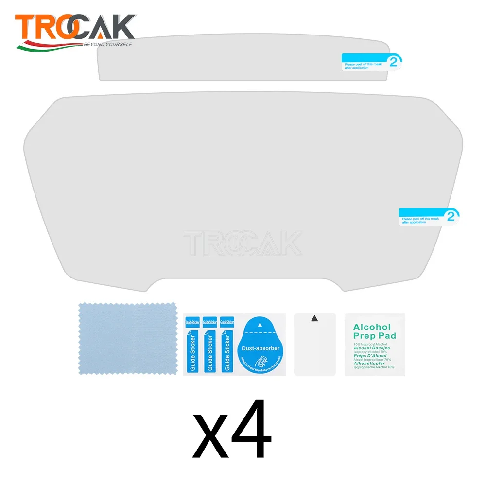 Premium Motorcycle Dashboard Screen Protector Film