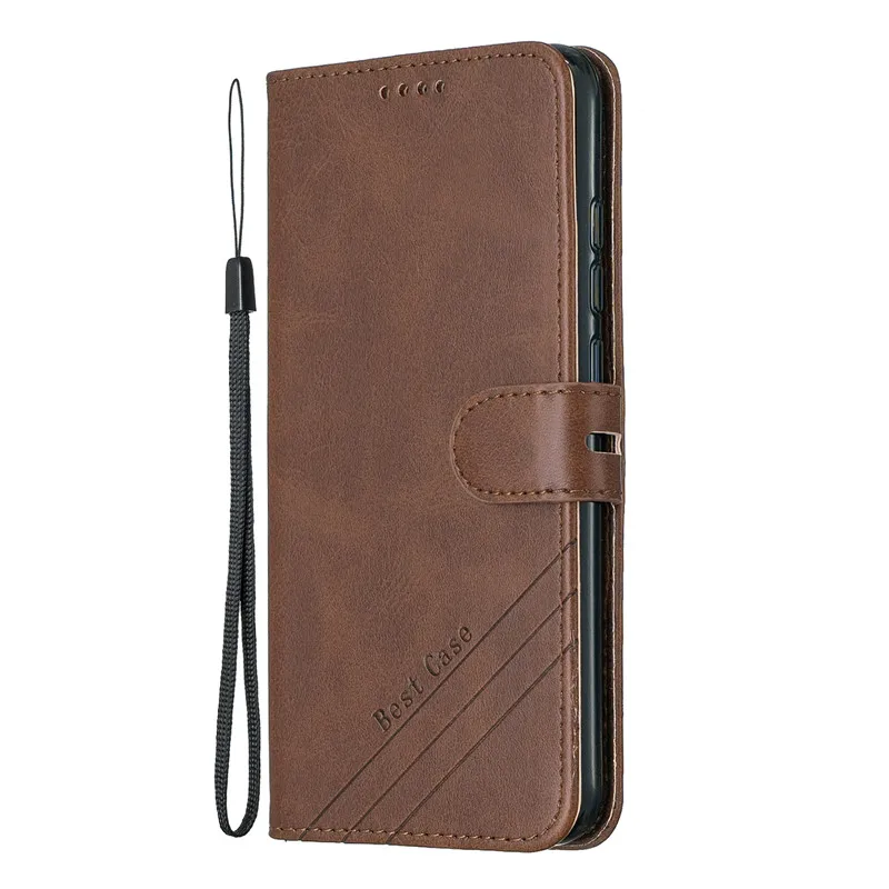 Leather Flip Wallet Phone Case for Xiaomi Redmi 9 - Premium Protective Cover