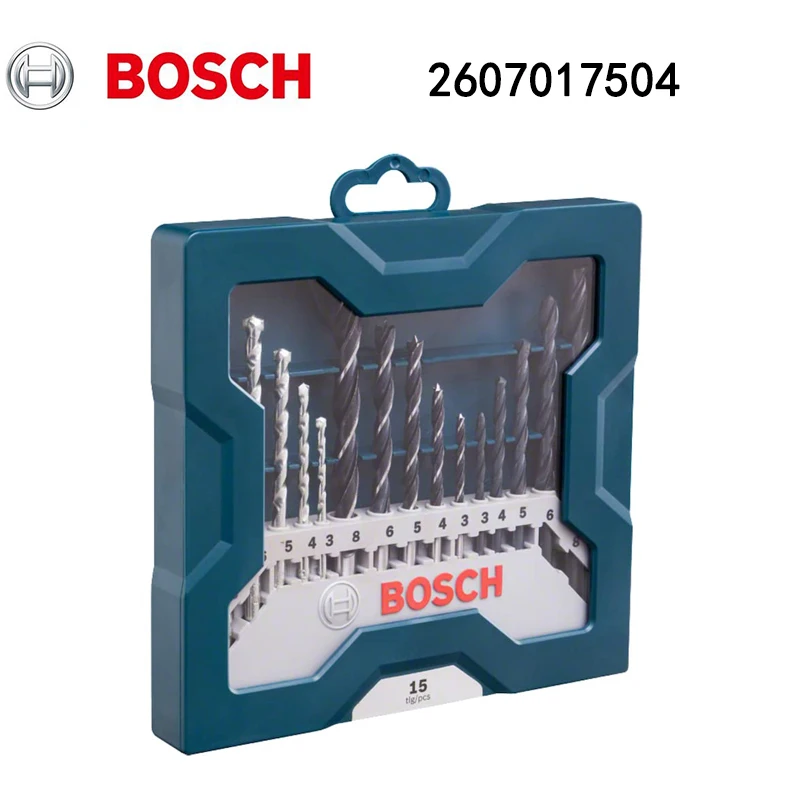 

Набор комбинированных сверл Bosch 2607017504 X-Line Premium, 15 шт.