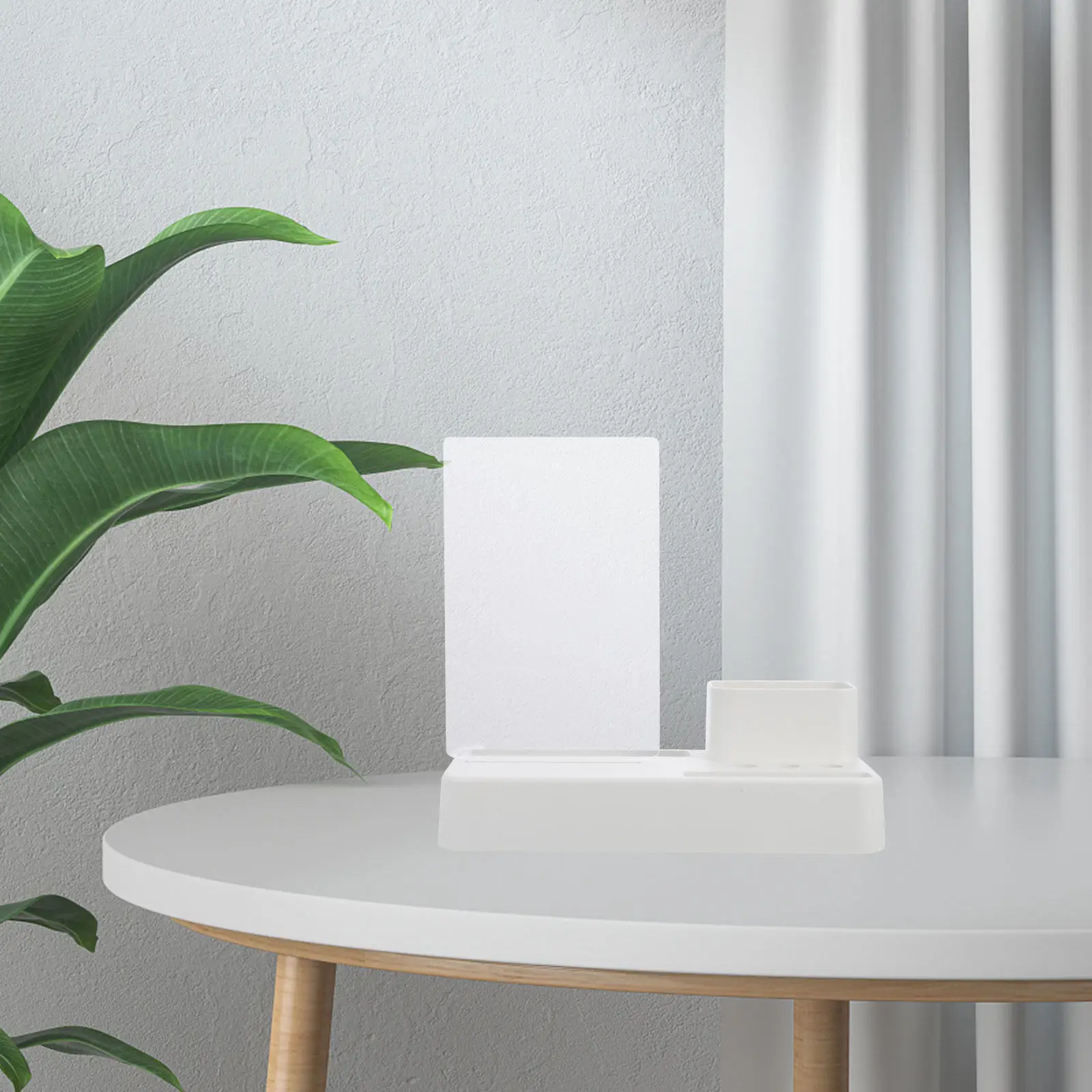 아크릴 메시지 보드, 가정, 사무실, 주방, 레스토랑, 호텔, 웨딩 파티, 데스크탑용 투명 지울 수 있는 메모 보드