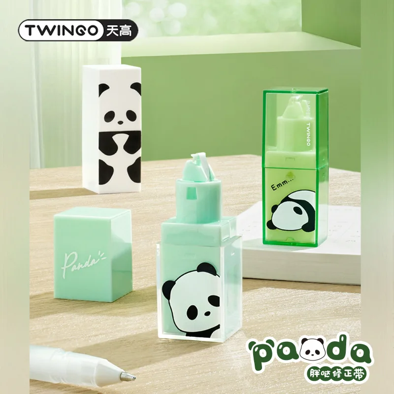 Panda Animals Lipstick Shape White Out Correction Tape Portable Promotional Stationery