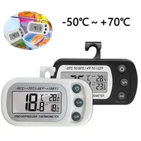 Thermomètre de réfrigérateur avec crochet Anti-humidité réfrigérateur congélateur électrique affichage LCD thermomètre numérique moniteur de température 2