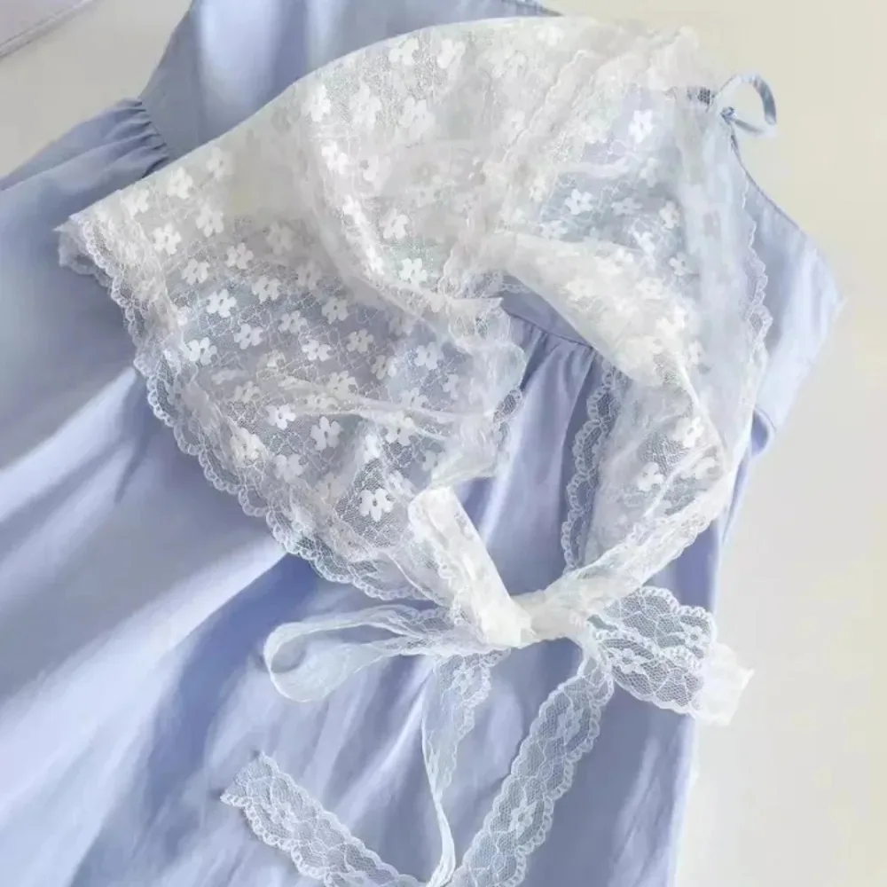 Elegant Knitted Triangle Scarf Headband for Women Fashion Girl strawberry Versatile pattern Hair Band Hair Accessory