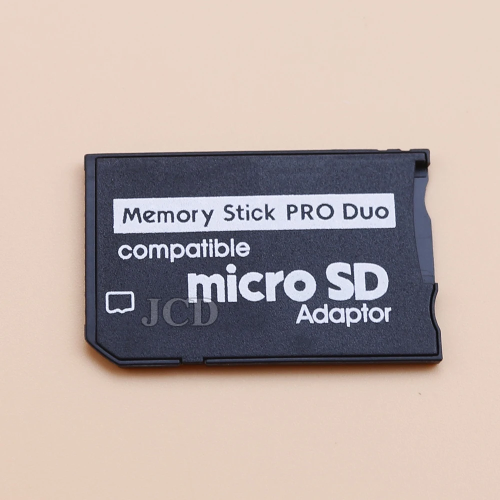 Adaptateur Micro SD Vers Memory Stick PRO Duo - Compatible PSP, Appareils Photo Sony - Jusqu'à 64 Go