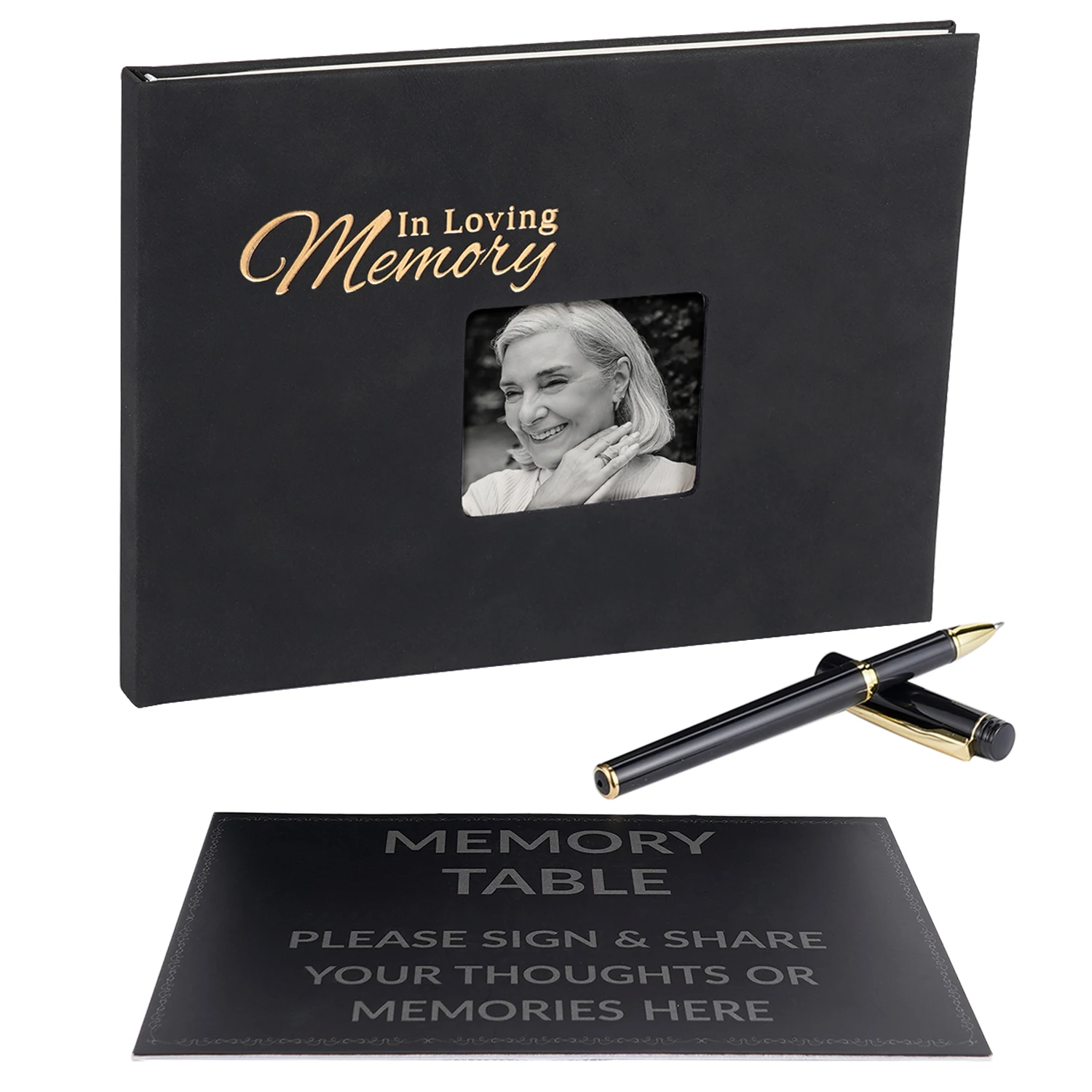 Livro De Visitas Para Funeral - Kit Completo Memorial