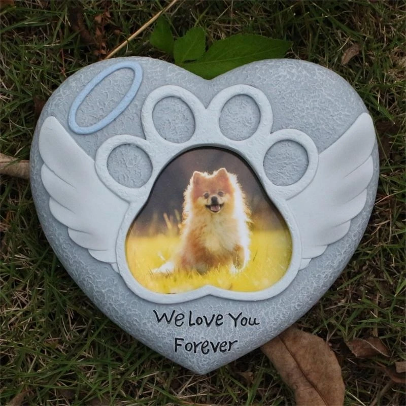 Pet Cemeteries Decoration Dog Memorials Keepsakes Elegant Memorials Ornaments for Dog Cats Indoor 87HA
