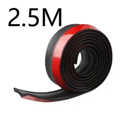 Universal Car Bumper Lip Spoiler and Side Skirt Protector Trim (2.5M)