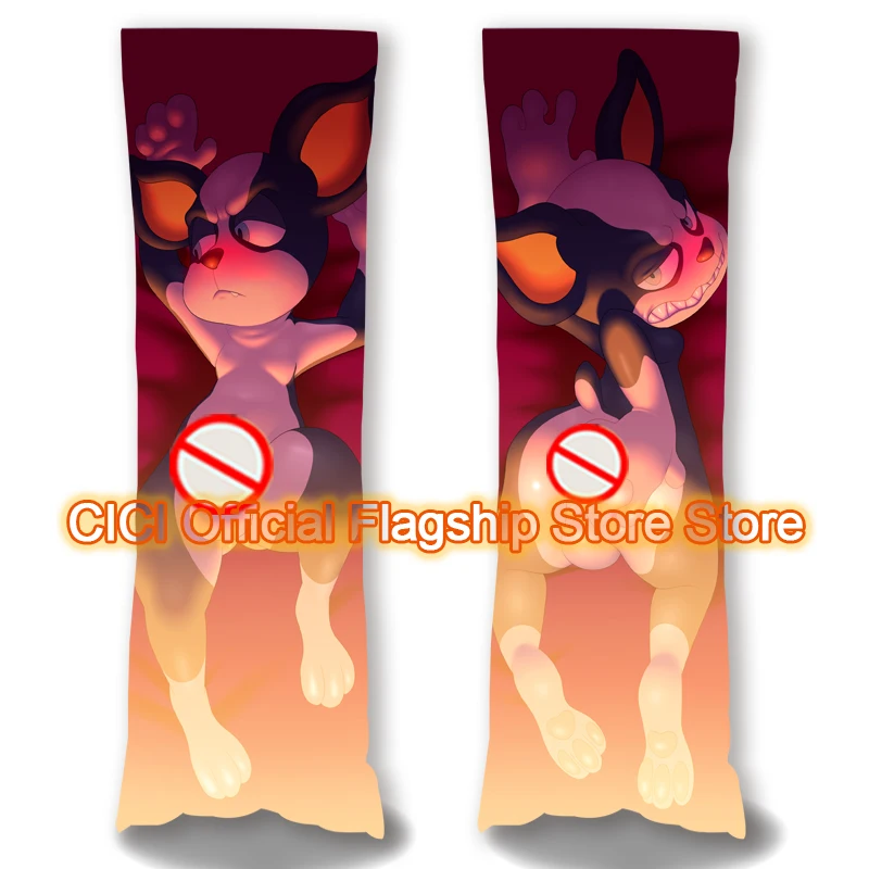 Dakimakura iggy (jjba) jojo's adventure Anime Double Sided Print Life Size Body Pillow Cover