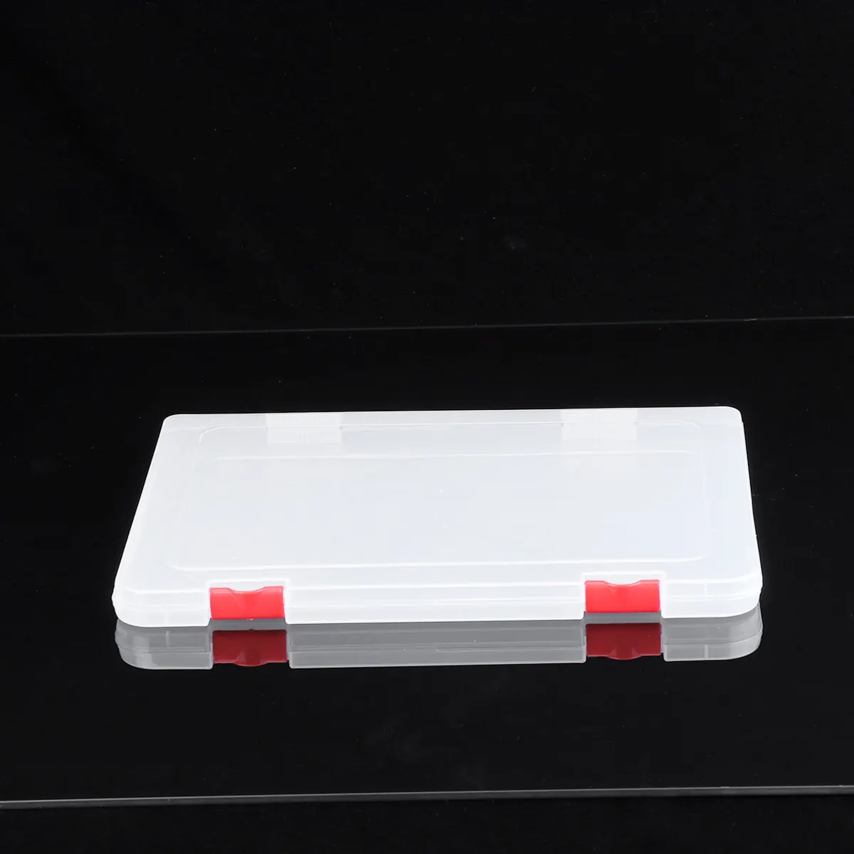 1Pcs 파일 보관 상자 문서 및 잡화용 PP 소재 데스크탑 정리함 휴대용 문서 홀더 깔끔한 보관 케이스 레드