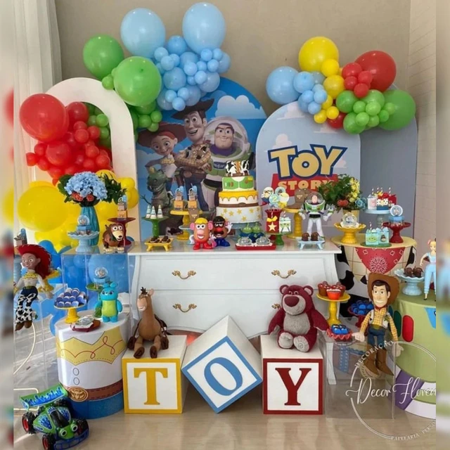 Teletu-Bebês Birthday Party Supplies, Laa Decoração Balão