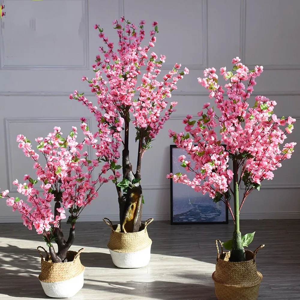 

Artificial Cherry Tree Landing Simulation Flower Ornaments Large Simulation Peach Tree Hotel Wedding Decoration Home Decoration